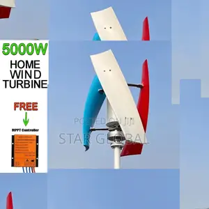 Superior Performance: 5000w 48v Vertical Wind Turbine With MPPT Charge