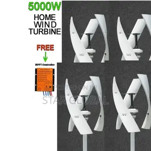 Dependable Power: Trust the 5000w 48v Vertical Wind Energy Turbine