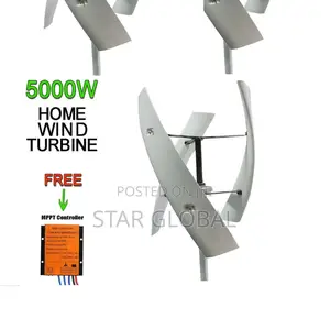 Rock-Solid Reliability: Consistent 5000w Power With Vertical Turbine