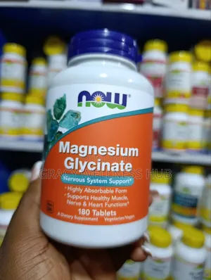 Magnesium Glycinate Nervous System Support 180 Tablets