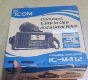 VHF Marine Based Radio Ic _ M412 Is Available