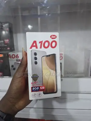 New Itel A100 128 GB Black