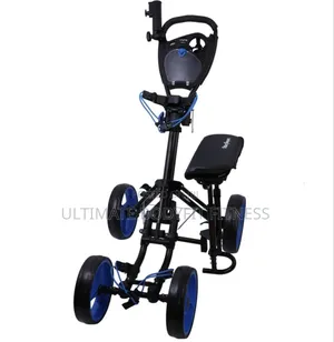 Brand New 4wheel Golf Chart Trolley With Seat