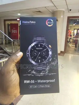 Hainoteko Smartwatch Rw-58 Waterproof and Scratchproof