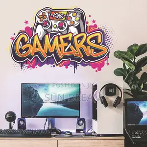 Wall Sticker Game Stickers Room Decoration Boy Things
