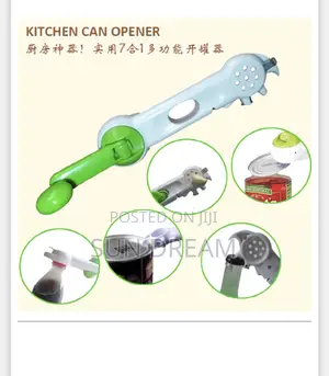 7 In One Kitchen Tools Can Opener Bottle Opener