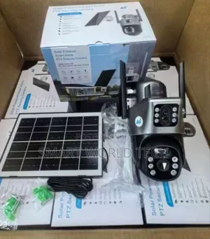 Double Lens PTZ Solar Camera With 4g