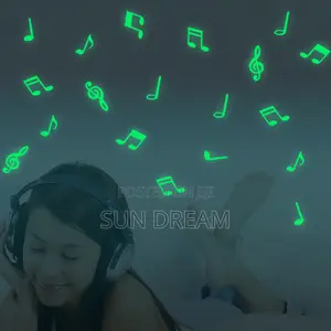 Fluorescent Wall Stickers, Room Decoration Background Wall Stickers