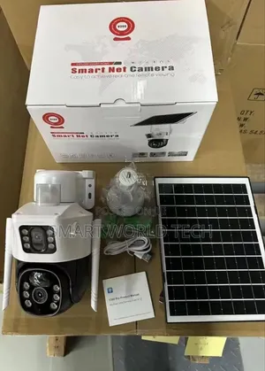 Dual Lens Standalone PTZ 4g Solar Camera