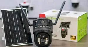 Dual Lens 4g PTZ Solar Surveillance Camera