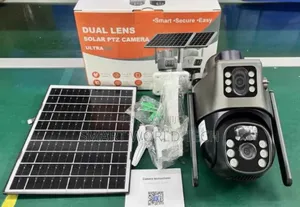 Dual Lens PTZ Solar Camera