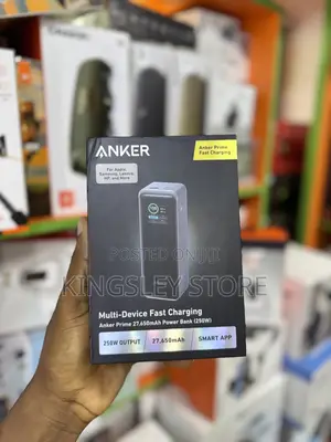 Anker Prime 27,650mah Power Bank (250w)