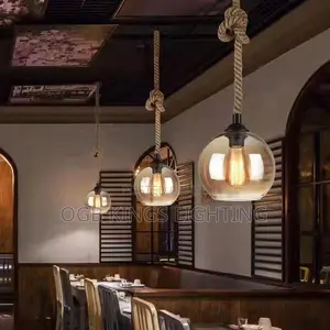 Glass Chandelier Creative Personality Restaurant Bar Clothing Store