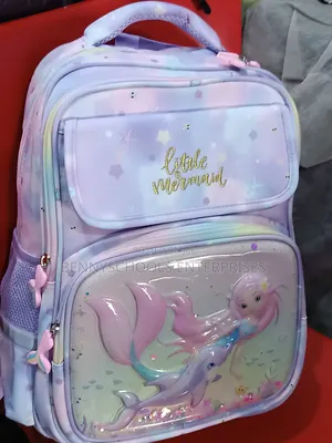Mermaid Quality Turkey Stock School Bag and Backpack