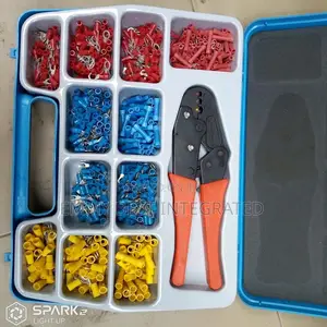 Insulated Electrical Connector Crimping Tool Kit,