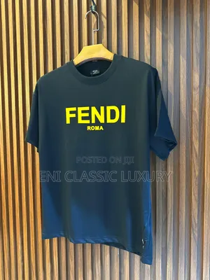 Fendi Luxury T-shirts 100% Fabrics Well Branded