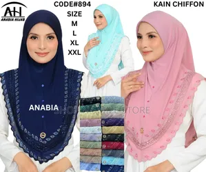 Anabia Chiffon Hijabs