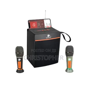 Boombest Ln-1036mic With Extra Powerful Solid Bass With(2)Wireless Mic