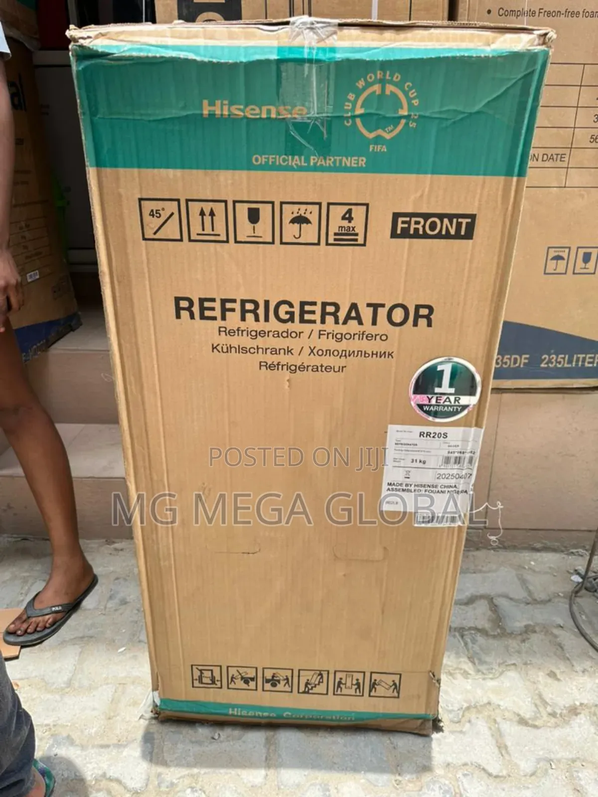 Hisense Single-Door Refrigerator