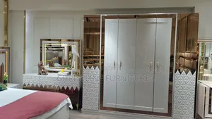 Contemporary Bedframe With Wordrobe
