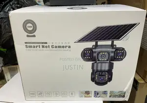 T31 V380 Intelligebt Solar PTZ Camera Triple Lens
