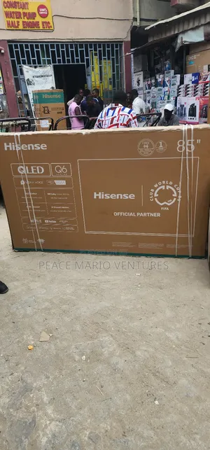 Hisense 85" Quality Television Qled Smart With 2years Warranty