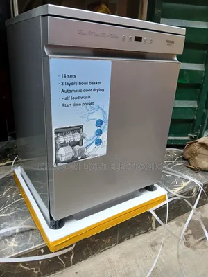 Phima Luxury Dish Washer With Automatic Door Drying 100% Copper Motor.