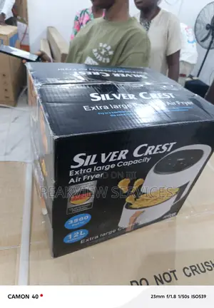 Jd689b Silver Crest – Versatile 12l Xl Capacity Air Fryer