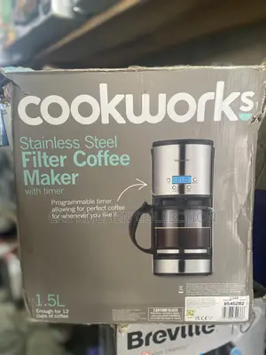 Cookworks Stainless Steel Filter Coffee Maker