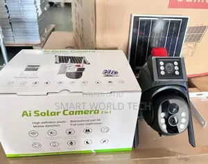 PTZ Dual Lens Solar Camera