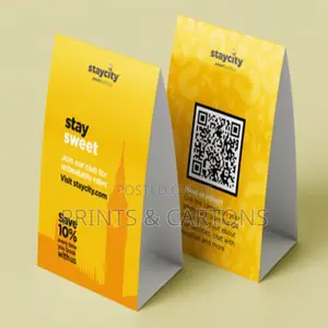 Tent Card Printing for Offices