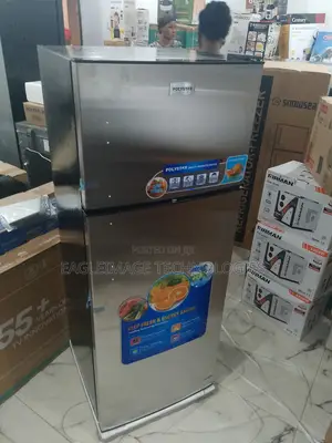 Polystar 225l Large Capacity Double Door Fridge – Pv-Dd350dl