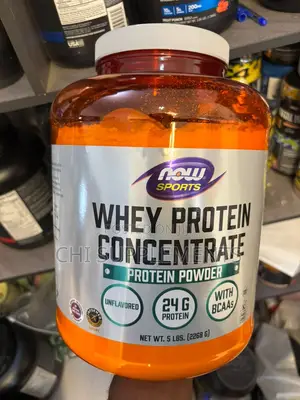 Now Sports Whey Protein Unflavored 5lbs
