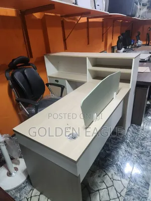 Reception Table With Cabinet