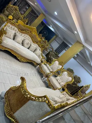 Royal Sofa With Center Table And Two Side Stools