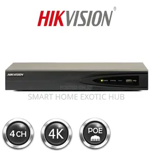 Hikvision 4 Channel NVR With Poe