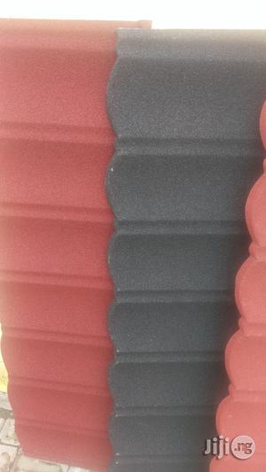 Red and Black Shingles Roof Tiles