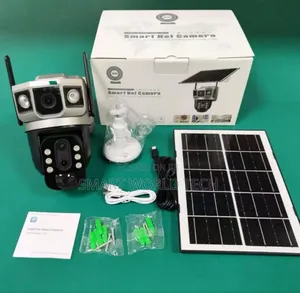 Dual Lens PTZ Solar Camera With 4g