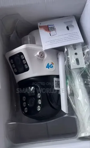 PTZ Dual Lens Solar Camera Sim Card Enable