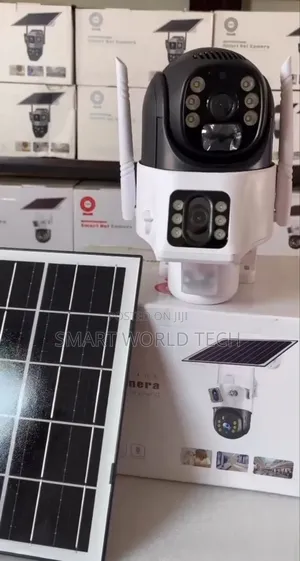 Dual Lens 4g Solar Camera