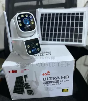 Dual Lens PRZ Solar Camera Sim Card Enable
