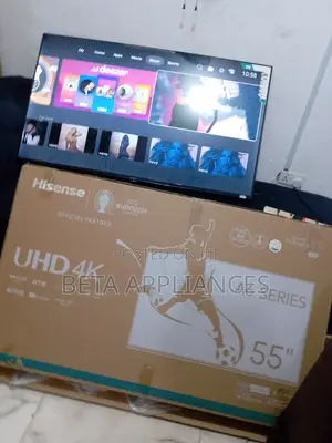 Hisense 55” A.K Sleek Design Tv