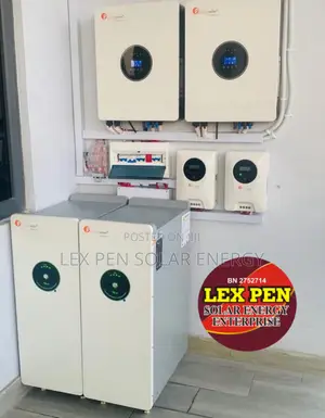 Complete Set of 30kwh Lithium Battery and 12kva Felicty Inverter