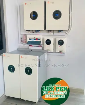 Complete Set of 15kwh X2=30kwh Lithium B and 12kva Felicty Inverter