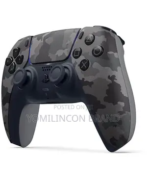 Playstation Sony 5 Dualsense Wireless Controller - Gray Camouflage