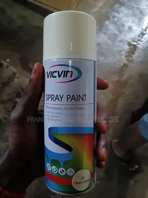 Spray Paint Cream White