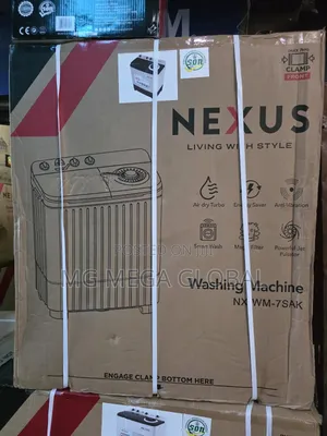 Nexus 7kg Semi-Automatic Washing Machine