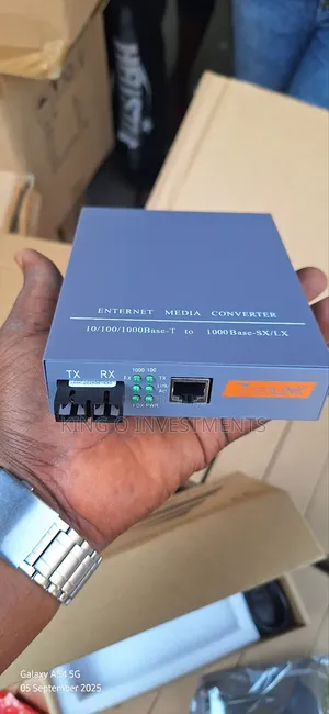 HTB Media Net Link Fiber Optic Device