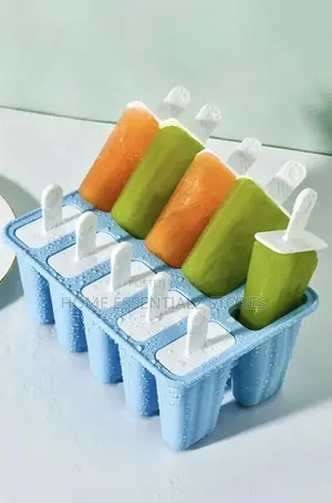 Silicone Popsicle Mould With Paddle Sticks