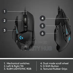 Logitech G520 Hero High Performance Wired Gaming Mouse